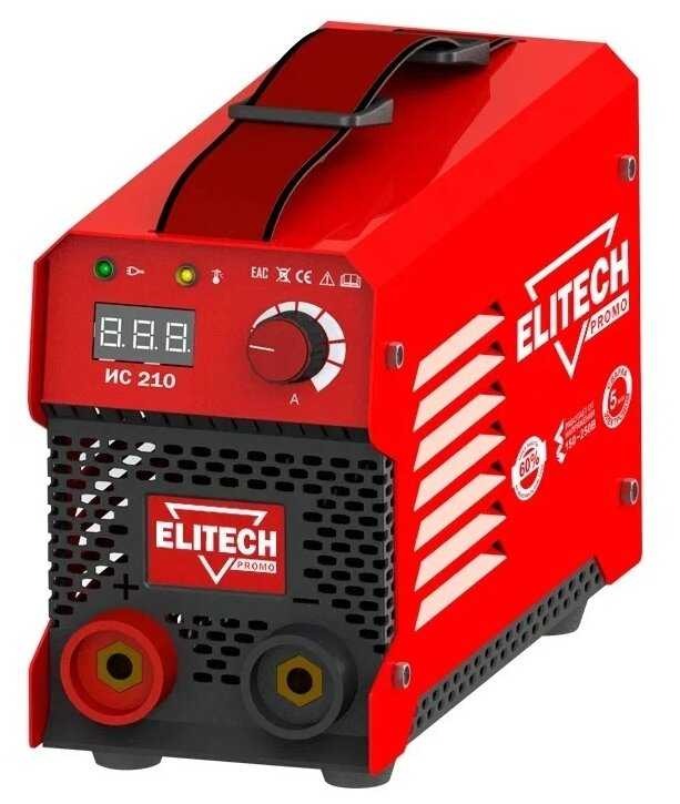 Сварочный аппарат ELITECH ИС 210, TIG, MMA, MIG/MAG