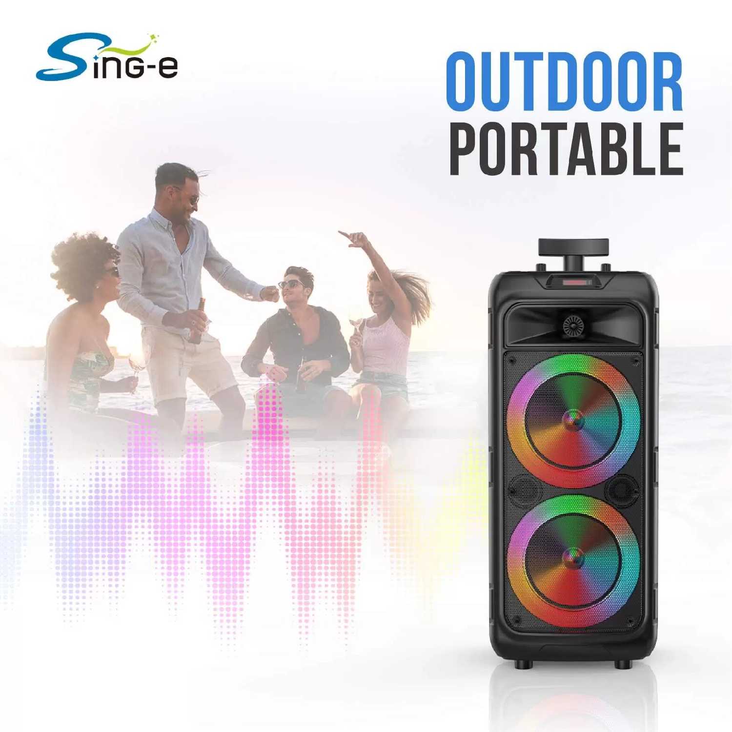 Портативная колонка BT SPEAKER ZQS-8211 Bluetooth фотография 18