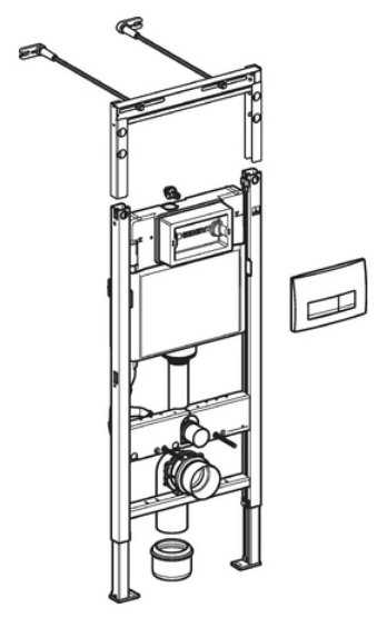 Рамная инсталляция GEBERIT Duofix 458.125.11.1 UP100 фотография 2