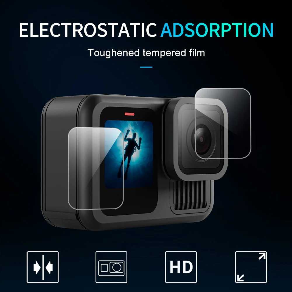 Защитное стекло Telesin для GoPro Hero 13 (S6-FLM-08-TGP) фотография 5