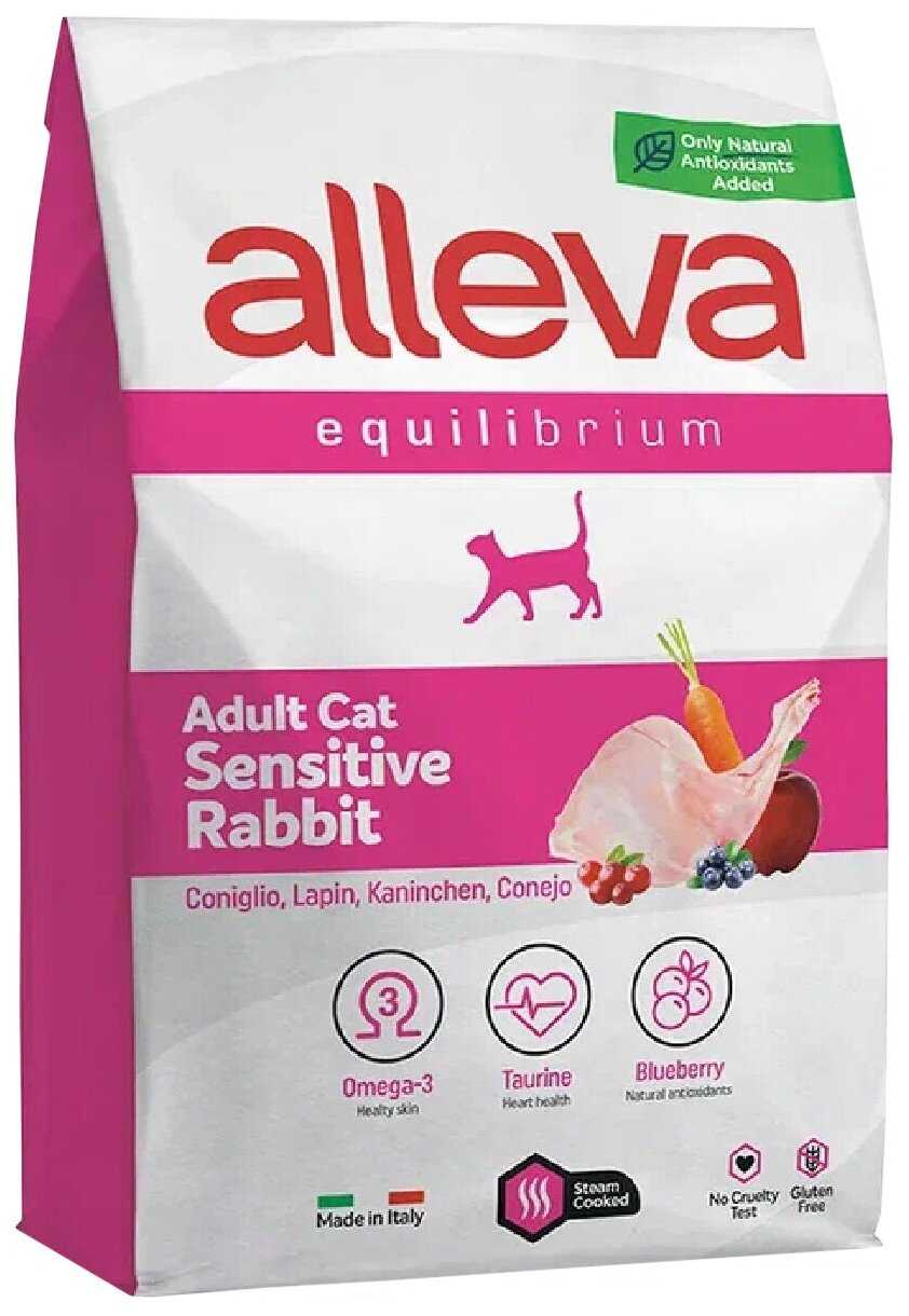 Корм для кошек Alleva Equilibrium Sensitive с кроликом фотография 14