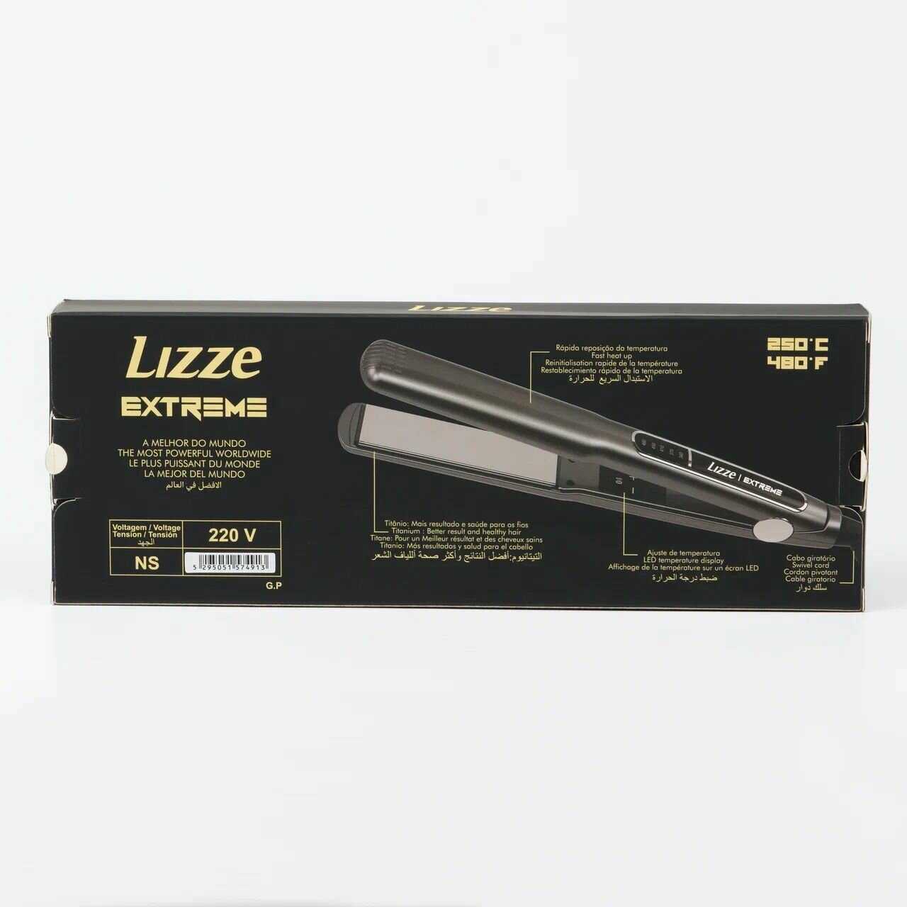 Профессиональный утюжок для волос Lizze Extreme Professional