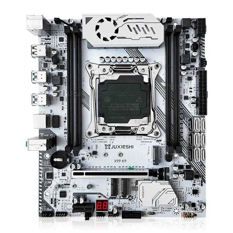 Комплект материнская плата Juxieshi X99-K9 + Xeon 2680V4 + 64GB DDR4 3200Mhz фотография 4