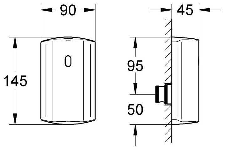 Устройство автоматического смыва Grohe Tectron 37751001 фотография 1