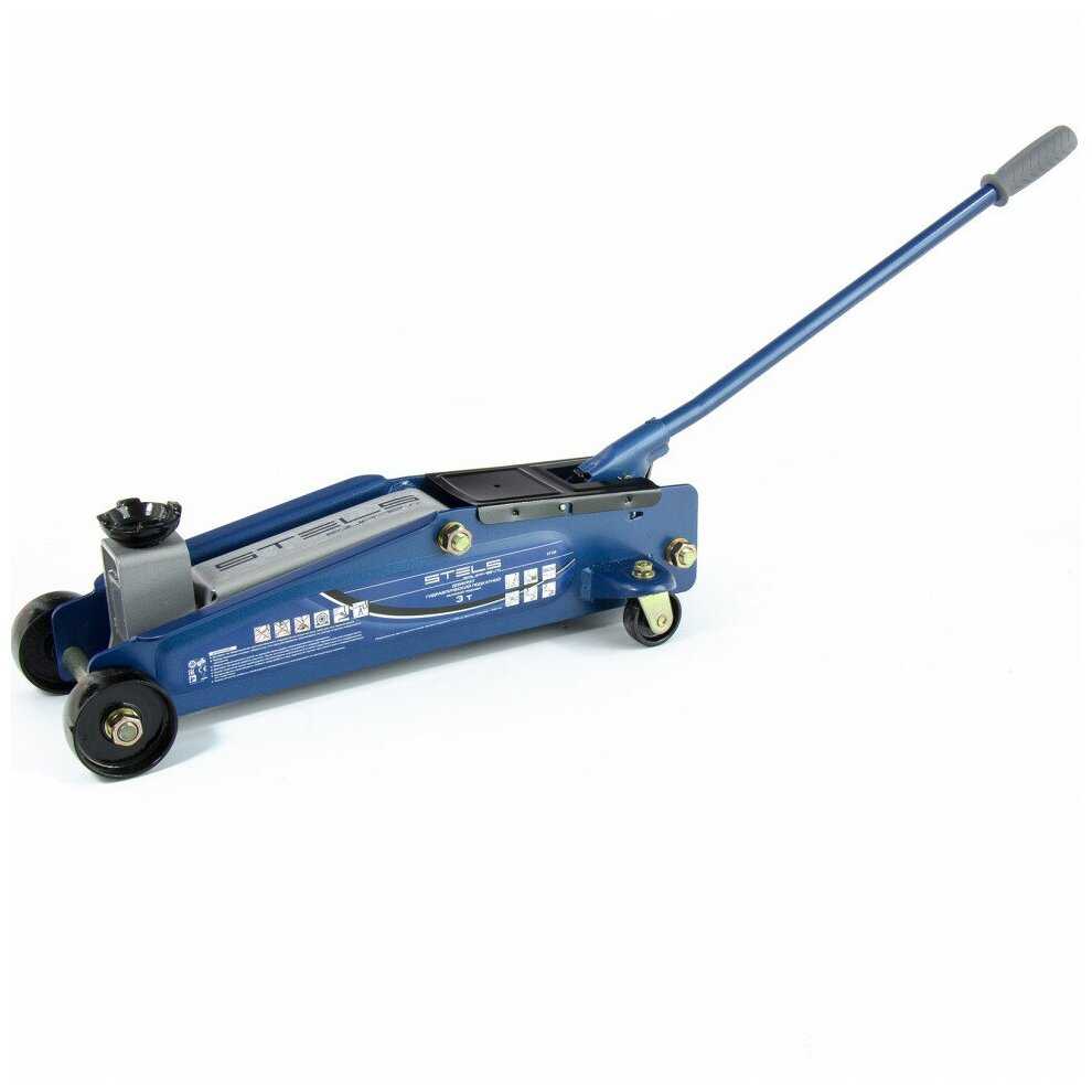 Домкрат подкатной гидравлический Stels Домкрат подкатной гидравлический для мототехники (51134) фотография 2