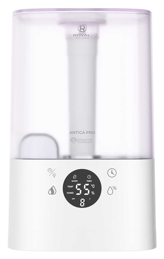 Увлажнитель воздуха ROYAL CLIMA ANTICA PRO (RUH-ANP300/4.3E-WT)