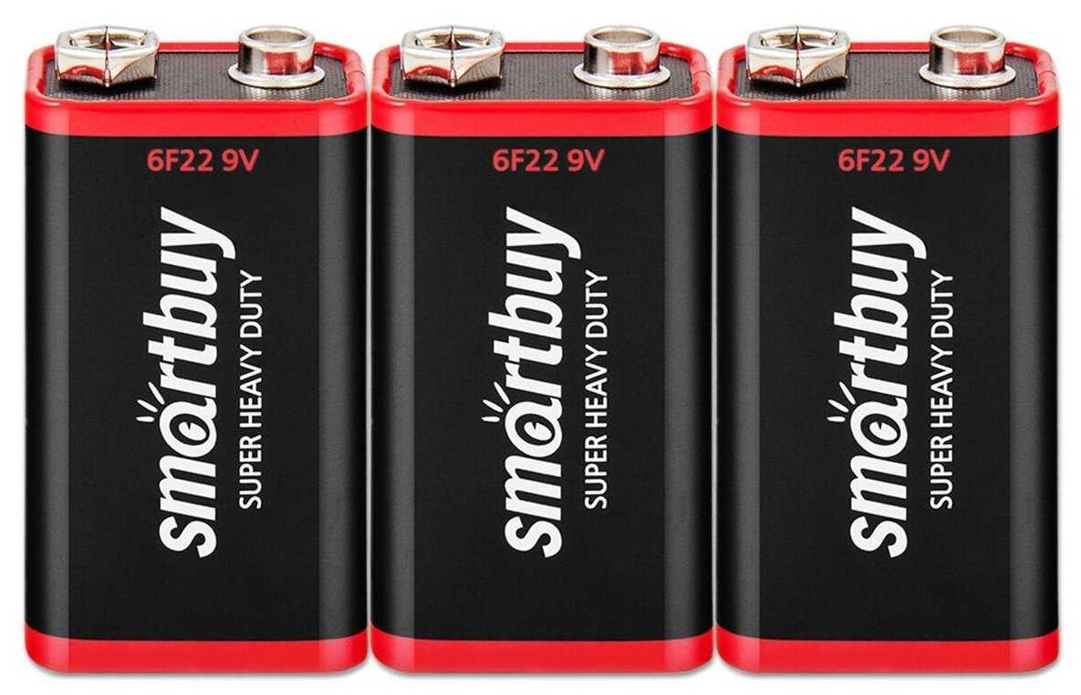 Батарейка SmartBuy 6F22 фотография 9