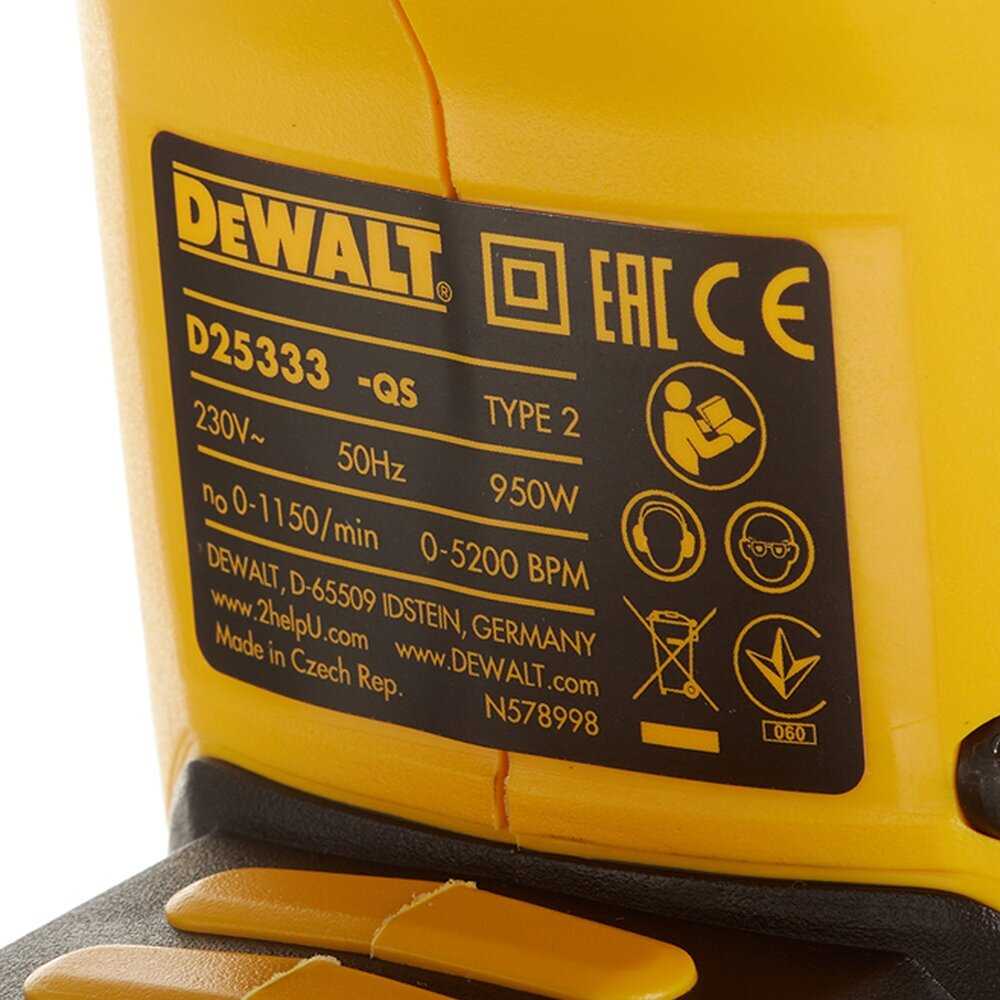 Перфоратор DeWALT D25333K 950 Вт фотография 15