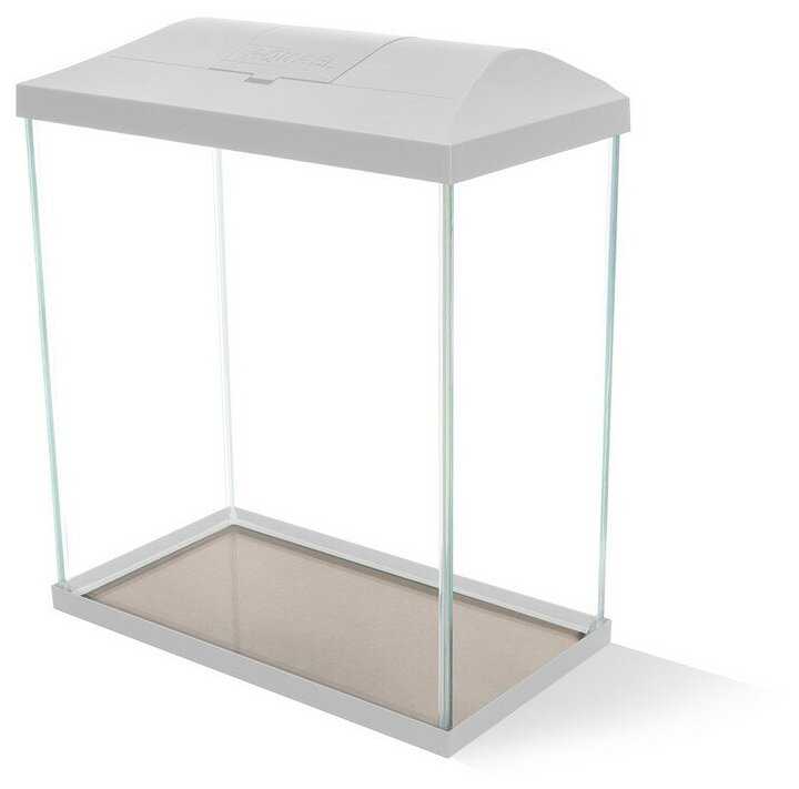 Аквариум AQUAEL LEDDY MINI CREATIVE SET 30 прямой, белый (12.6 л) фотография 2