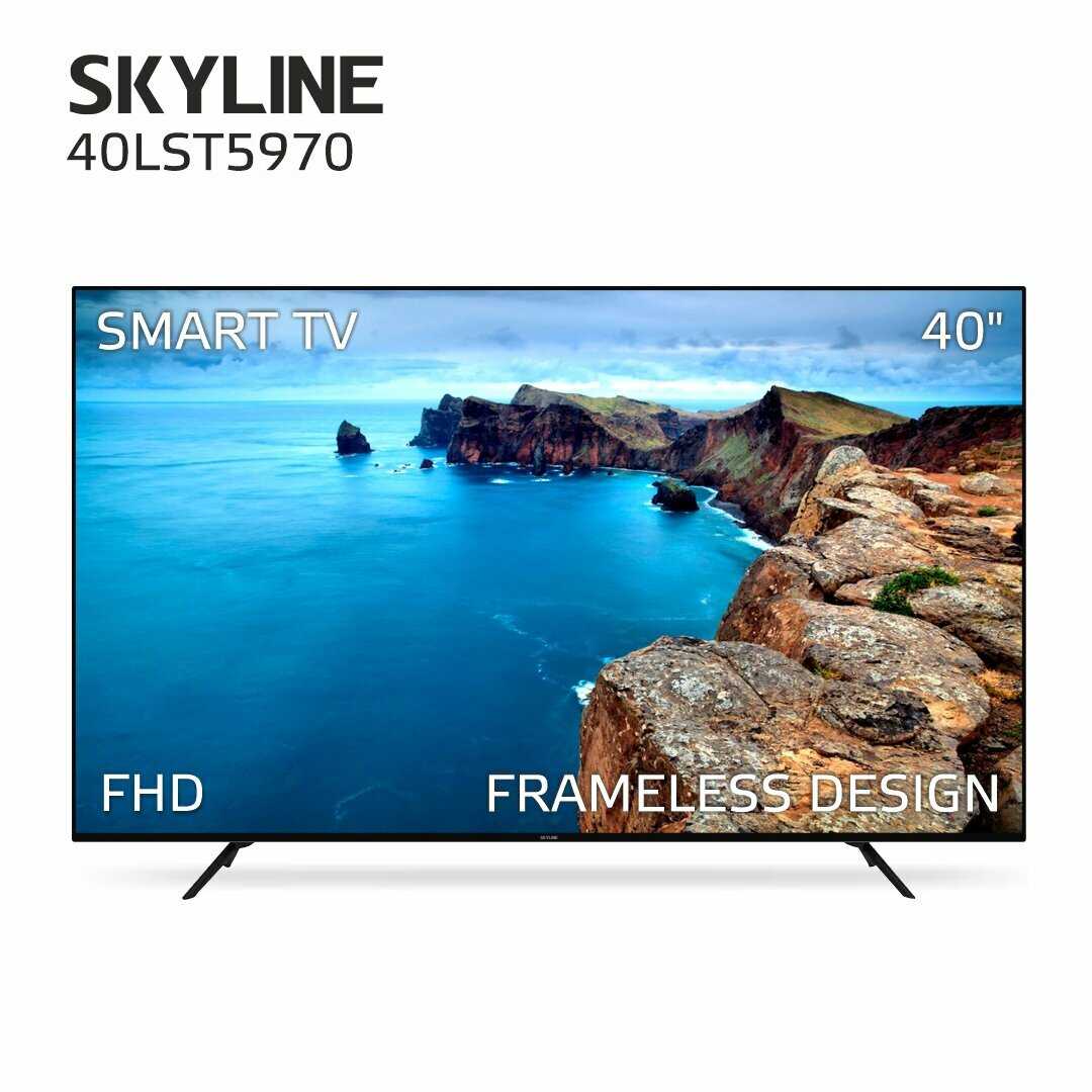 Телевизор SKYLINE 40LST5970, SMART, черный фотография 3