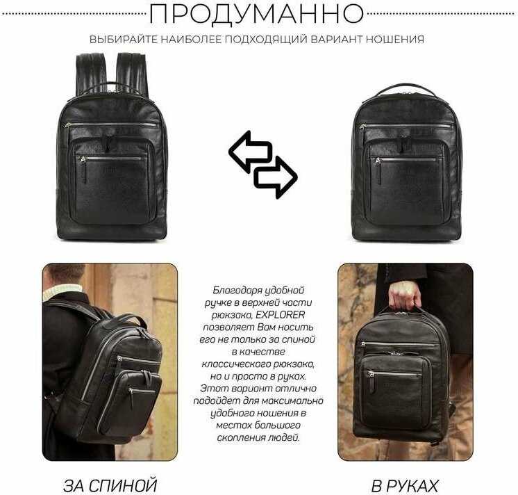 Рюкзак BRIALDI Explorer (Эксплорер) фотография 16