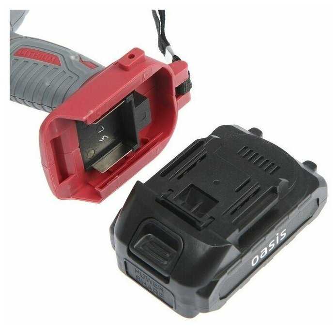 Гайковерт аккумуляторный ручной Oasis GK-350, 2 А·ч, 350 Вт фотография 3