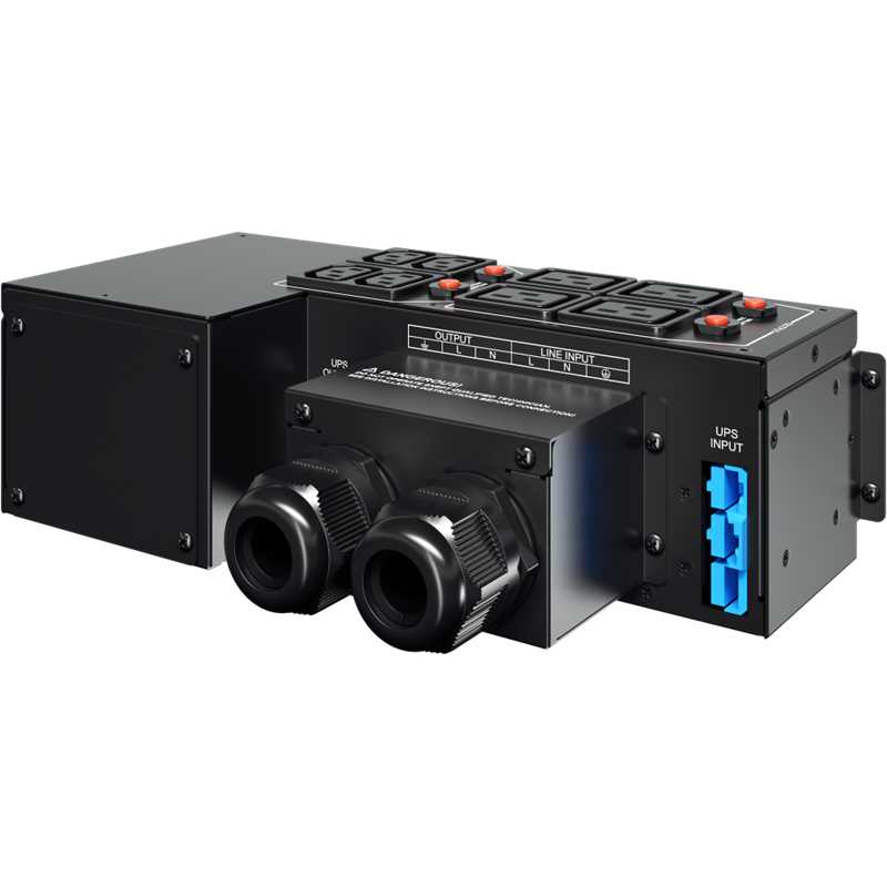 Сервисная байпас панель CyberPower Сервисная байпас панель (MBP60AHVIEC82U) фотография 8