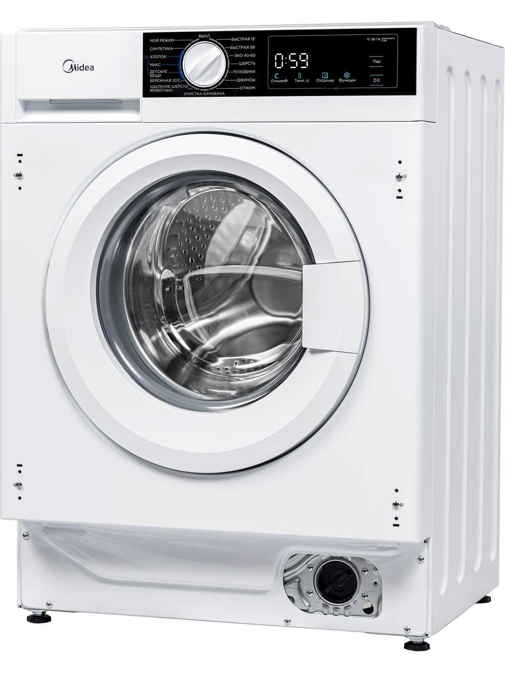 Встраиваемая стиральная машина Midea MFA06W80B/W фотография 2