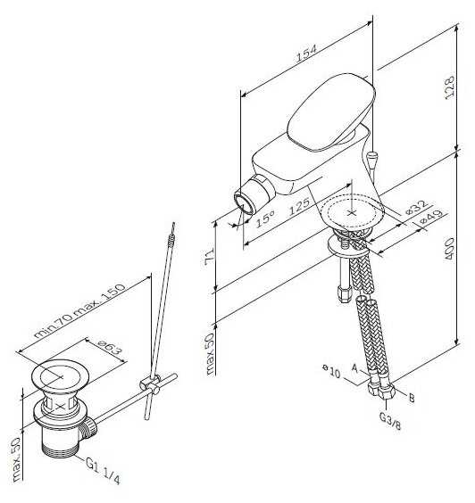 Смеситель Am.Pm F70A83100 фотография 16
