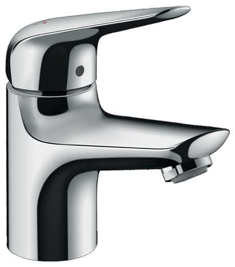 Смеситель для раковины (умывальника) hansgrohe Novus 71020000, рычажный