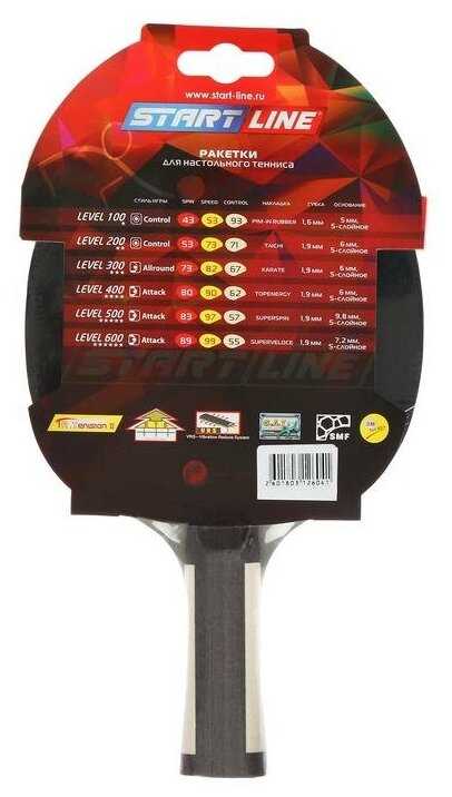 Ракетки для настольного тенниса Start Line Level 500 фотография 6