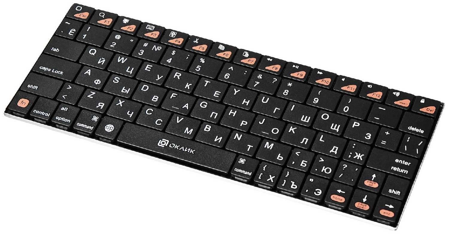 Клавиатура OKLICK 840S Wireless Keyboard фотография 1