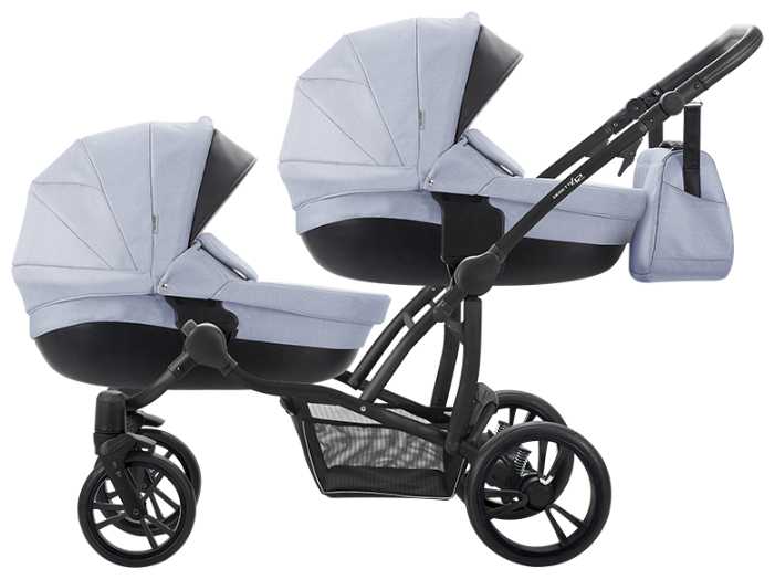 Универсальная коляска для двойни Bebetto 42 Comfort 2017, 2 в 1 фотография 9