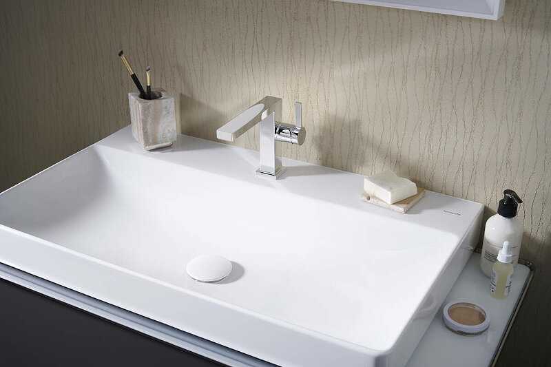Смеситель для раковины Hansgrohe Tecturis (73020000) фотография 2