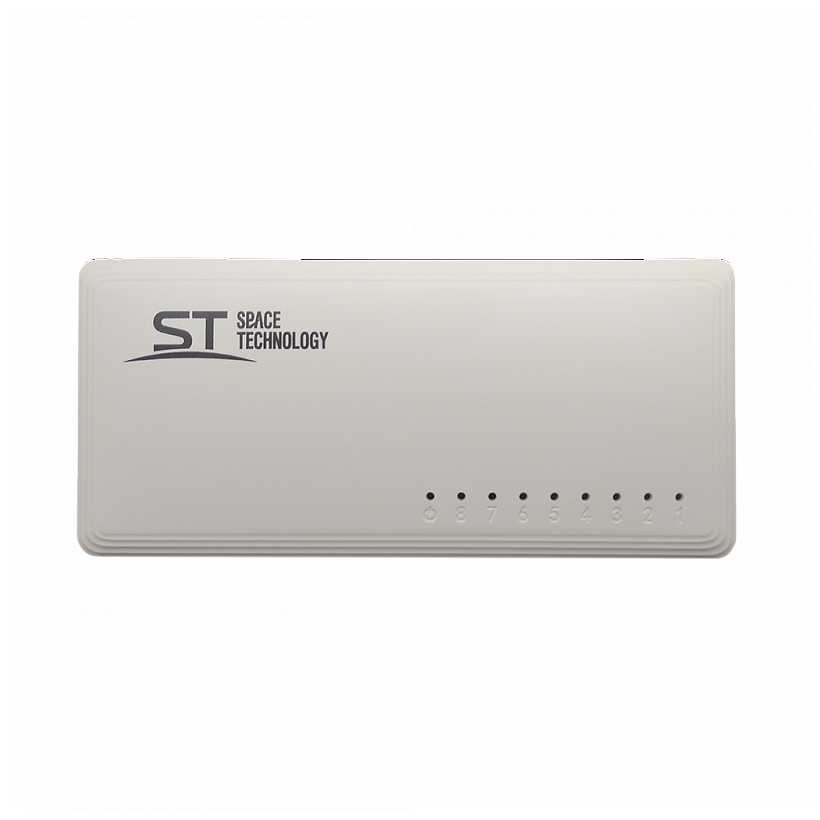 Коммутатор ST-GS80 cетевой 8-ми портовый 1Гб/с. фотография 7