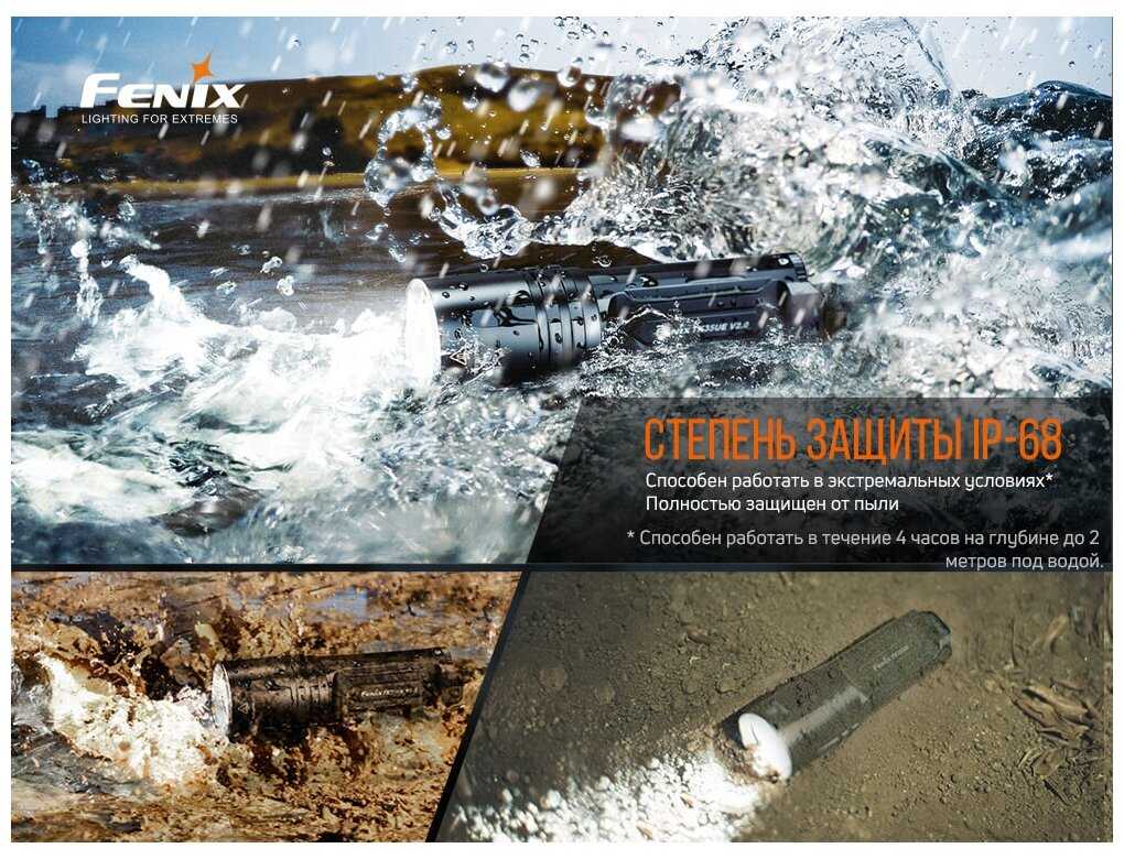 Поисковый фонарь Fenix TK35UE V2.0 фотография 15