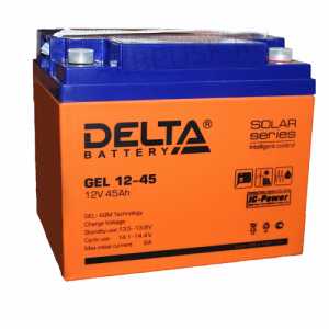 Аккумуляторная батарея DELTA GEL 12-45 (12В) фотография 14