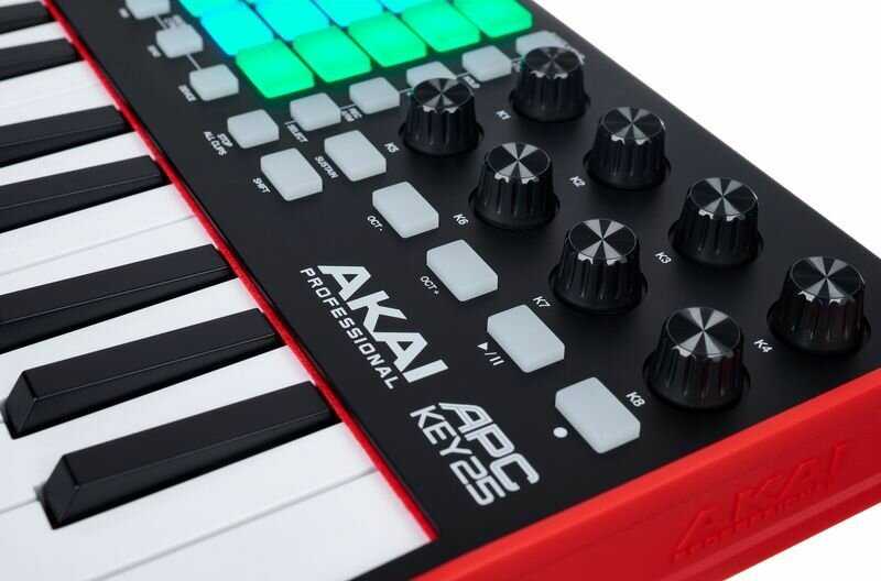 MIDI-клавиатура AKAI PRO APC KEY 25 MK2 (APCKEY25MK2) фотография 7