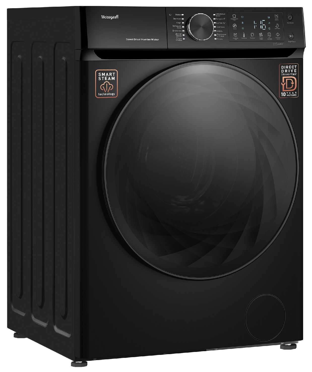 Стиральная машина Weissgauff WM 59411 Direct Drive Inverter Steam фотография 12