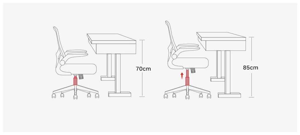 Кресло компьютерное HBADA ergonomic double-waisted (HDNY163BM) фотография 8