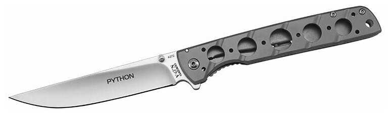 Складной нож PYTHON, сталь D2, рукоять сталь