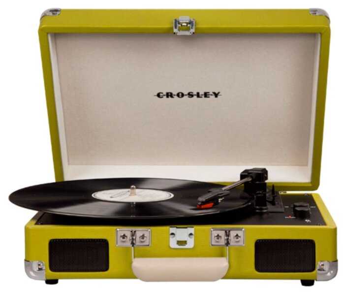 Виниловый проигрыватель Crosley Cruiser Deluxe CR8005D фотография 3