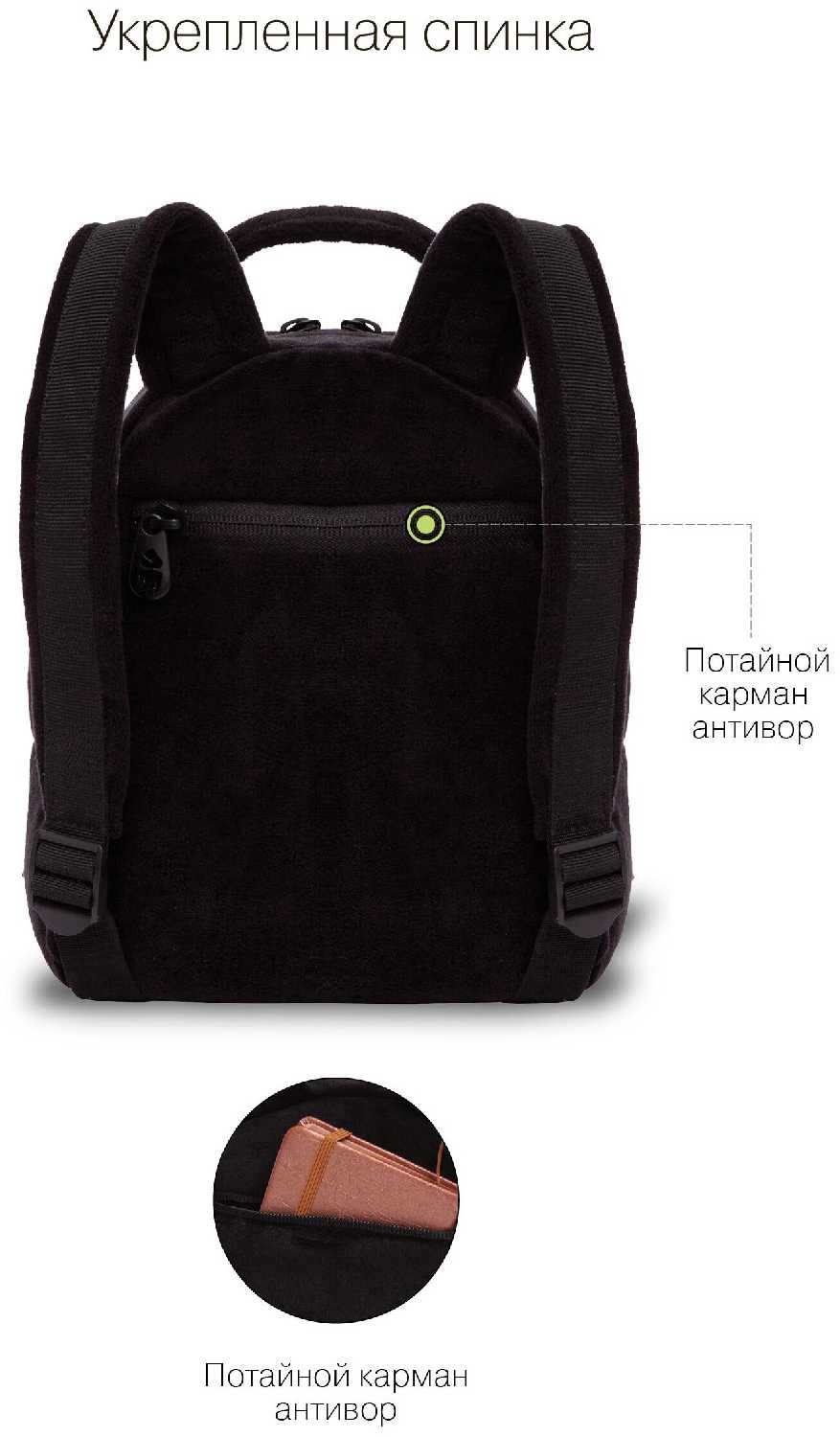 Маленький женский рюкзак: для девочек всех возрастов RXL-224-3 фотография 11