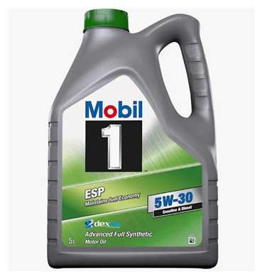 Синтетическое моторное масло MOBIL ESP Formula (5W-30) фотография 7