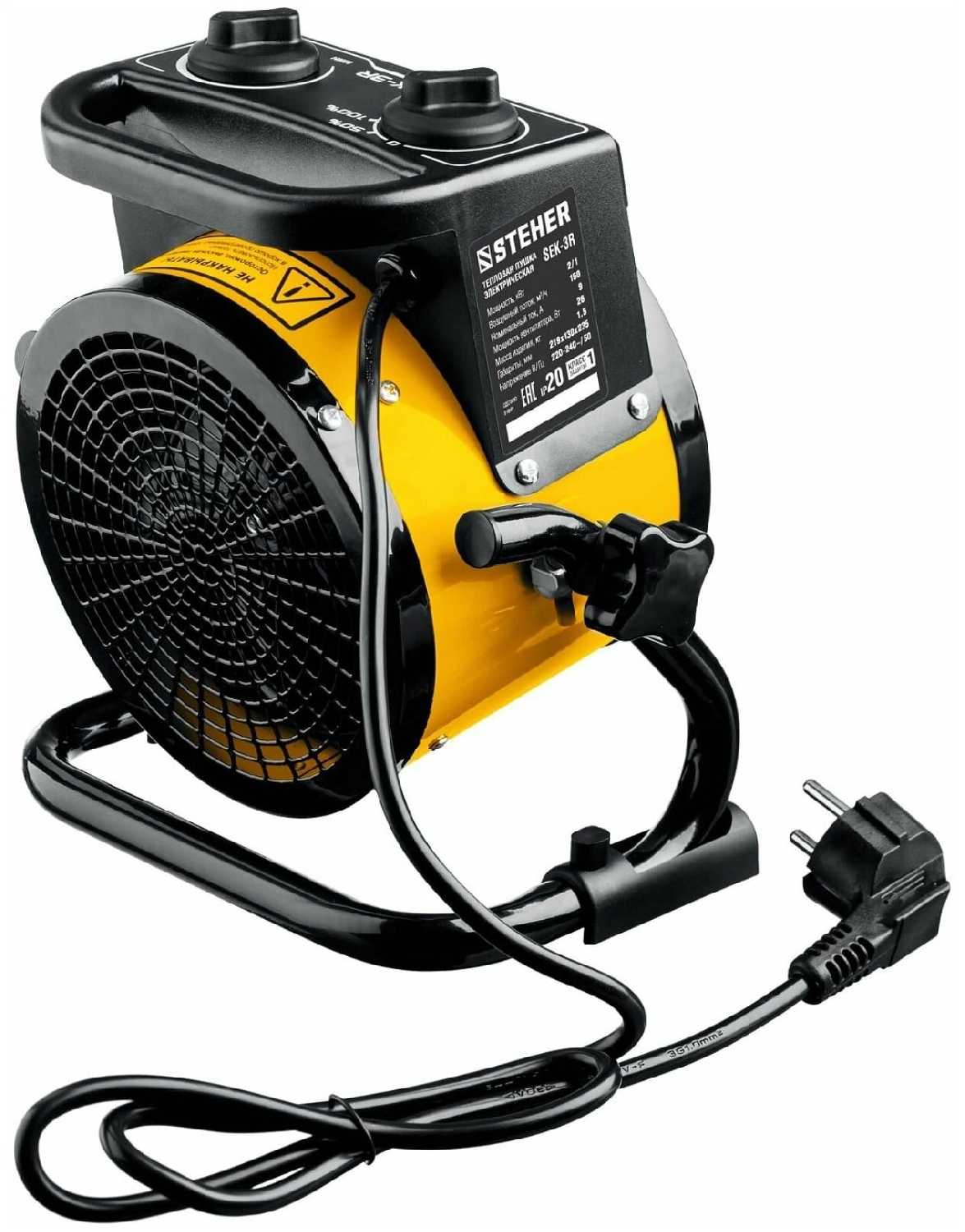 Электрическая тепловая пушка STEHER SEK-5R