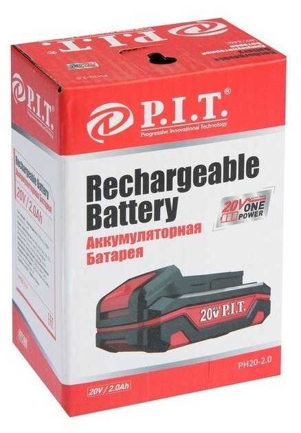Аккумулятор P.I.T. PH20-2.0 фотография 9