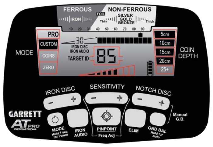 Металлоискатель Garrett AT Pro + Pro-Pointer AT 3 м фотография 4
