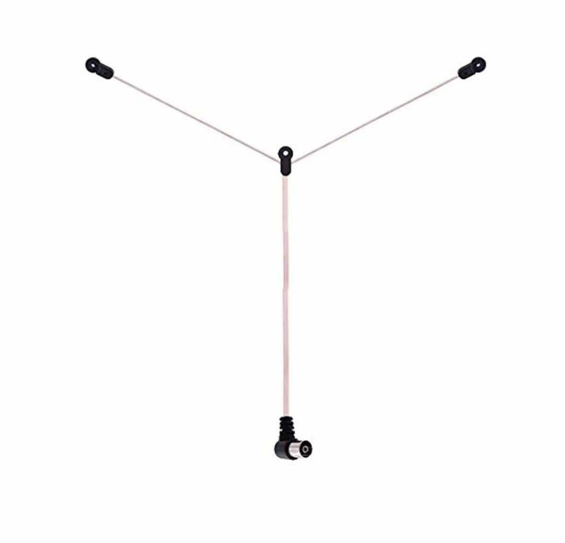 Антенны Без бренда Дипольная комнатная FM/AM антенна [60-108 МГц 75 Ом] фотография 7