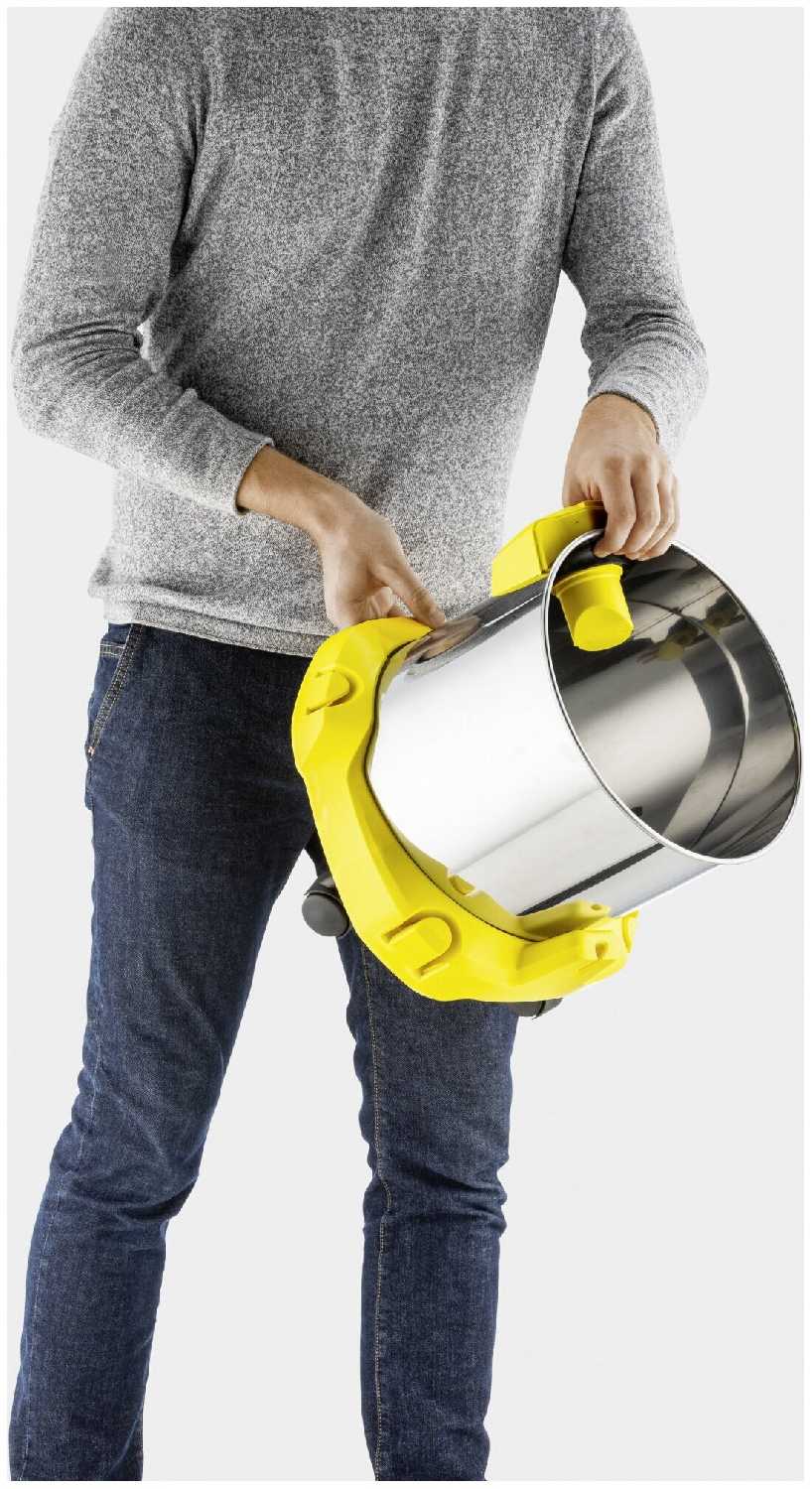 Пылесос хозяйственный KARCHER WD 2 Plus S (1.628-050.0) фотография 4