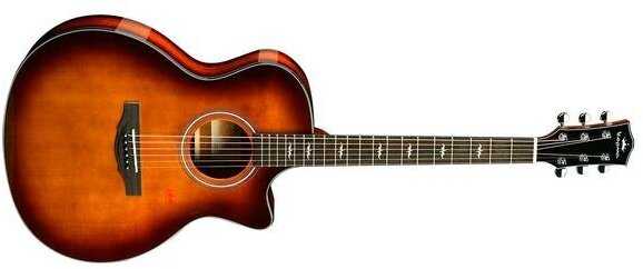 Акустическая гитара KEPMA F1-GA Cherry Sunburst фотография 8