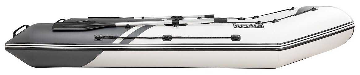 Лодка ПВХ Броня-320 СК слань+киль фотография 6