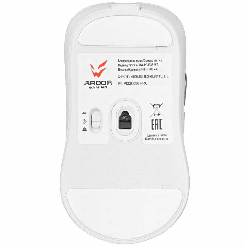 Беспроводная/проводная мышь ARDOG PRIME X фотография 4