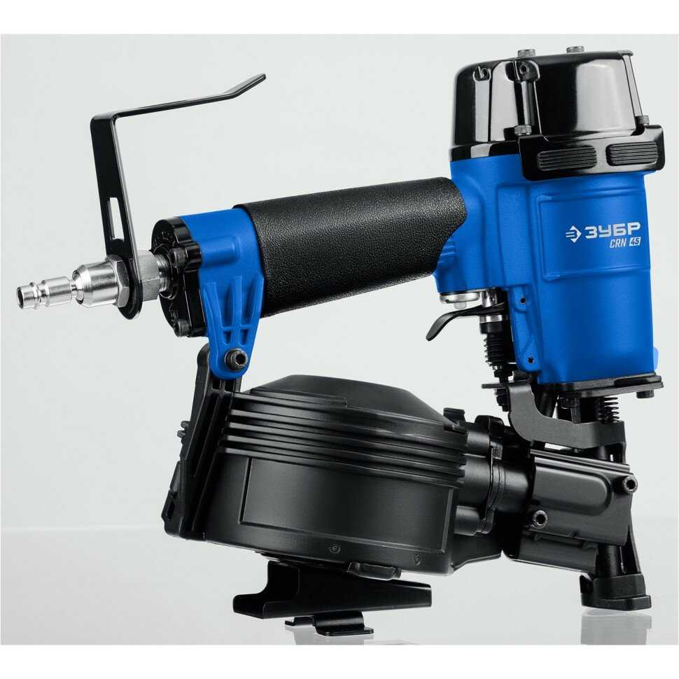 ЗУБР CRN-45, пневматический кровельный нейлер для барабанных гвоздей (31920) фотография 21