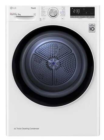 Комплект LG Сушильная машина (DC90V5V0W) и Стиральная машина (F4V3RS4W) фотография 1