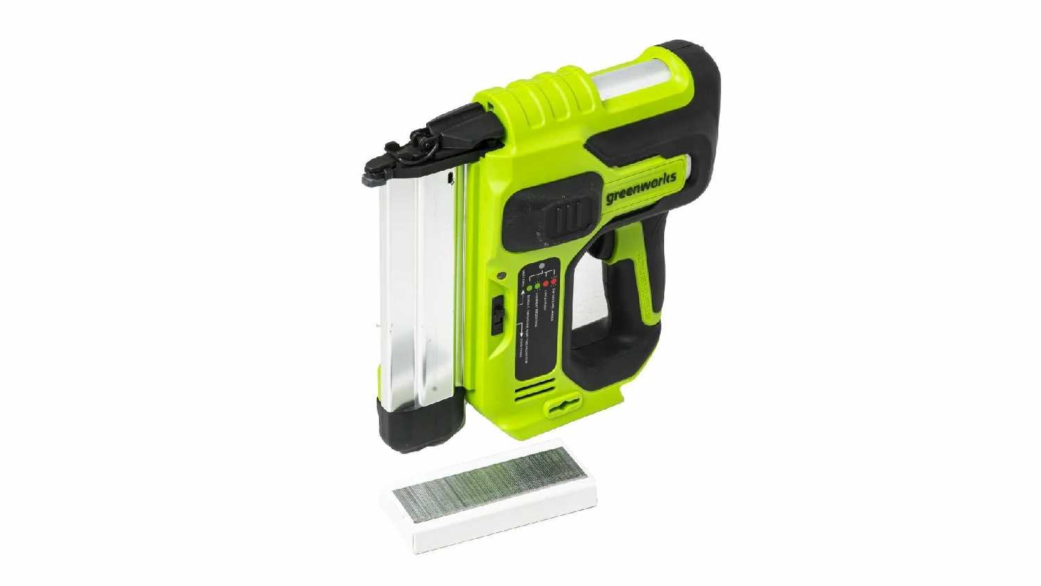 Гвоздезабивной пистолет Greenworks GD24BN 24В без АКБ и ЗУ фотография 1