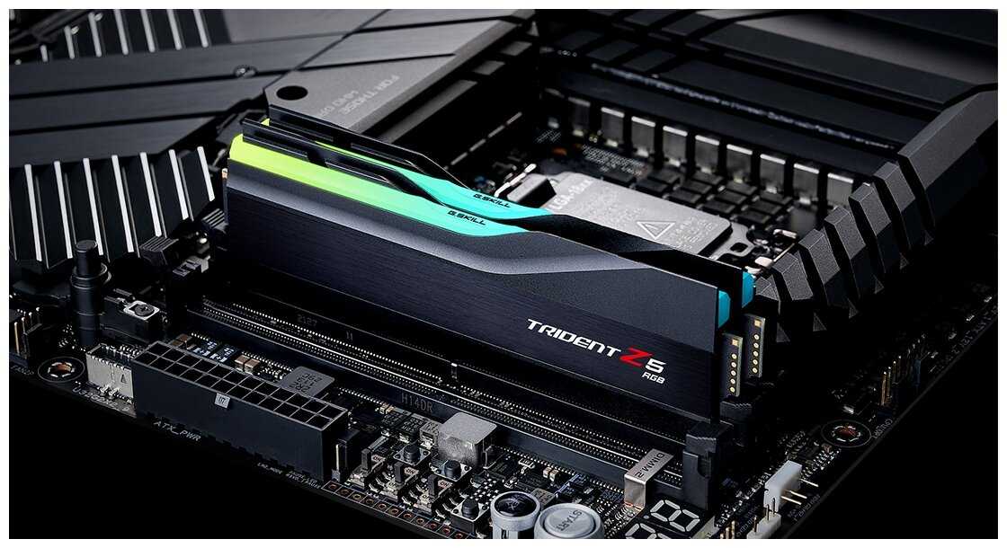 Оперативная память G.SKILL Trident Z5 RGB 32 ГБ DDR5 DIMM CL32 (F5-6400J3239G16GX2-TZ5RK) фотография 3