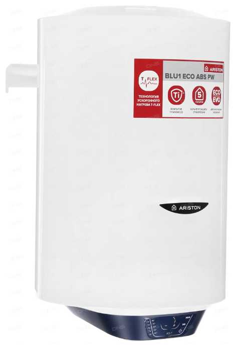 Накопительный электрический водонагреватель Ariston BLU1 ECO ABS PW 30 V Slim фотография 3