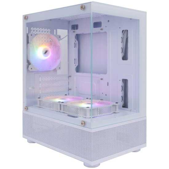 Корпус 1STPLAYER MIKU Mi2-A (Mi2-A-WH-2F1R-W-1F1-W)