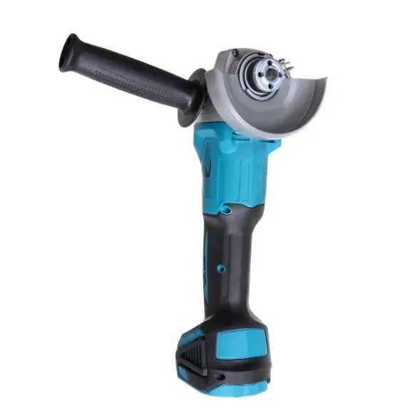 Аккумуляторная УШМ Drillpro 125 мм без АКБ, адаптирован к 18V батареи Makita фотография 18