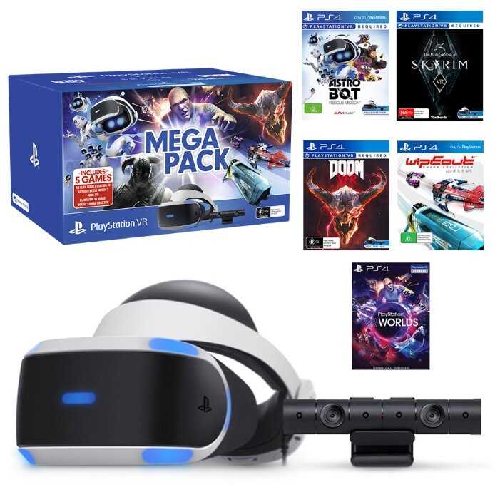 Шлем VR Sony PlayStation VR Mega Pack Bundle фотография 4